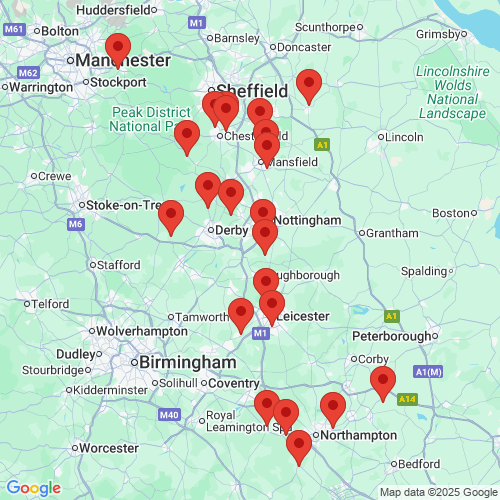 Map of Recent Inspections
