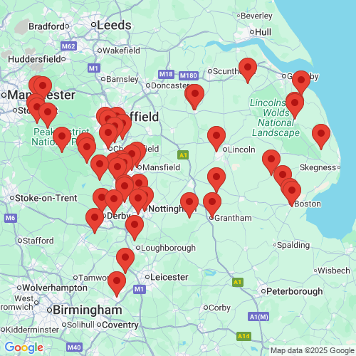 Map of Recent Inspections