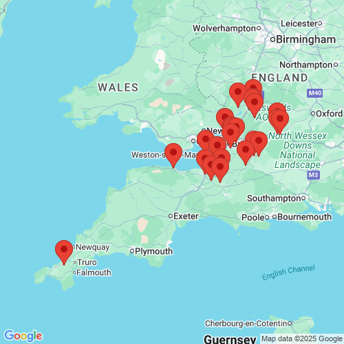 Map of Recent Inspections