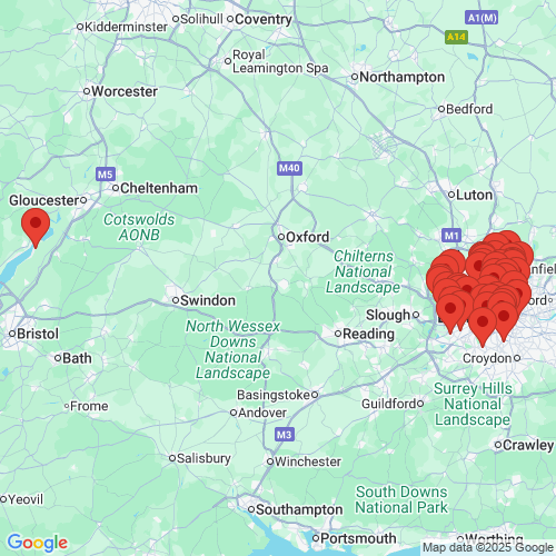 Map of Recent Inspections