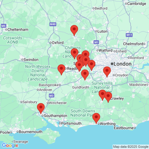 Map of Recent Inspections
