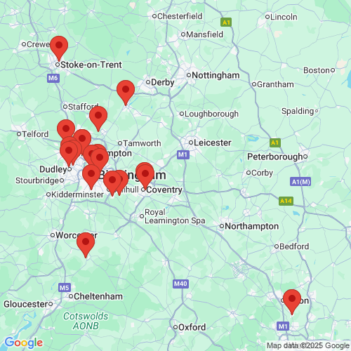 Map of Recent Inspections