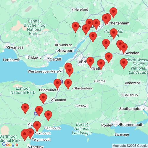 Map of Recent Inspections