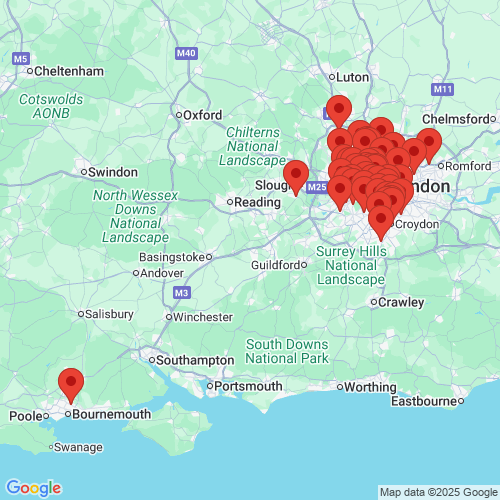 Map of Recent Inspections