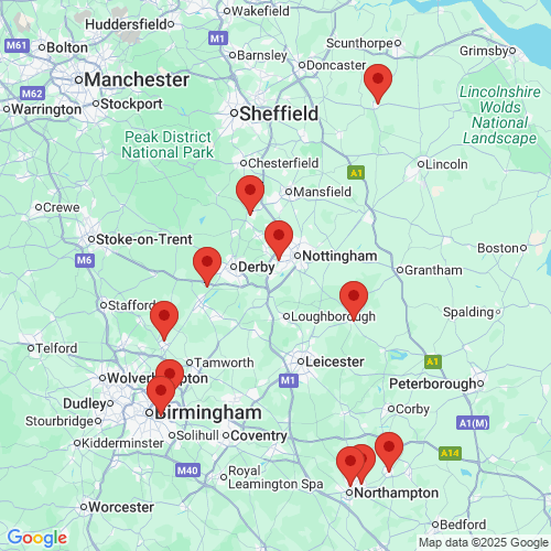 Map of Recent Inspections