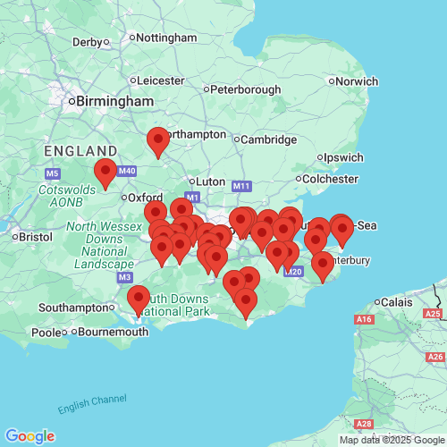 Map of Recent Inspections