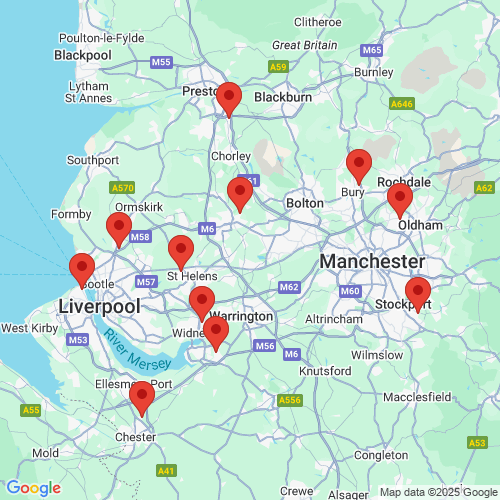 Map of Recent Inspections