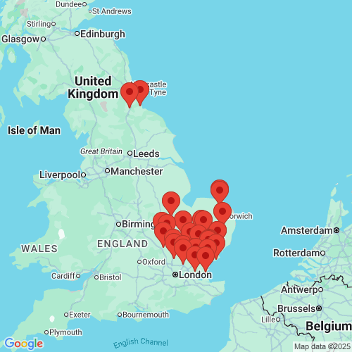 Map of Recent Inspections