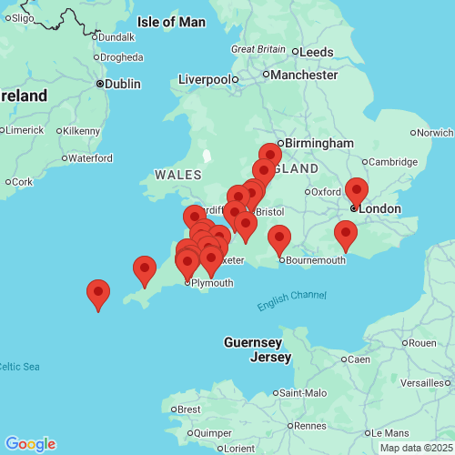Map of Recent Inspections