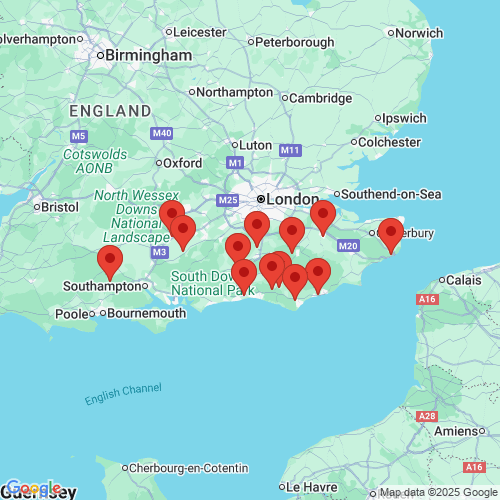 Map of Recent Inspections