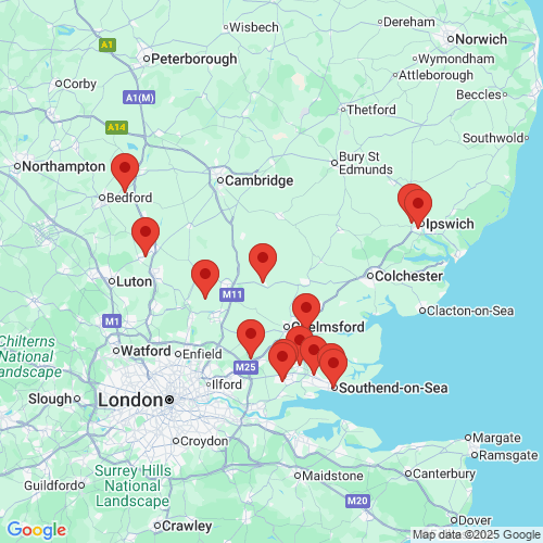 Map of Recent Inspections