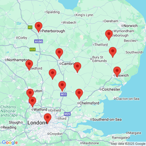 Map of Recent Inspections