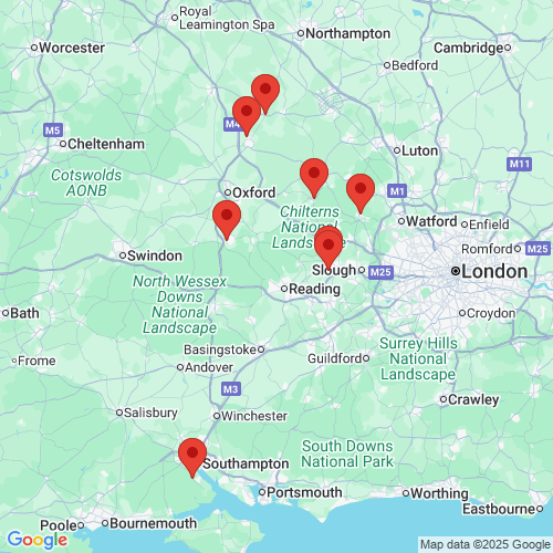 Map of Recent Inspections