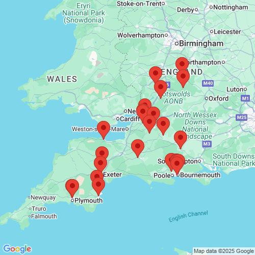 Map of Recent Inspections