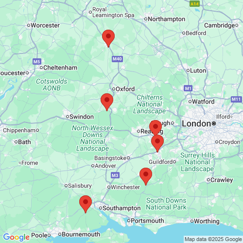 Map of Recent Inspections