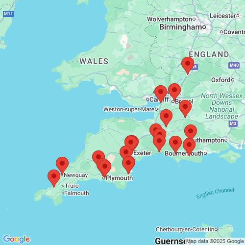 Map of Recent Inspections