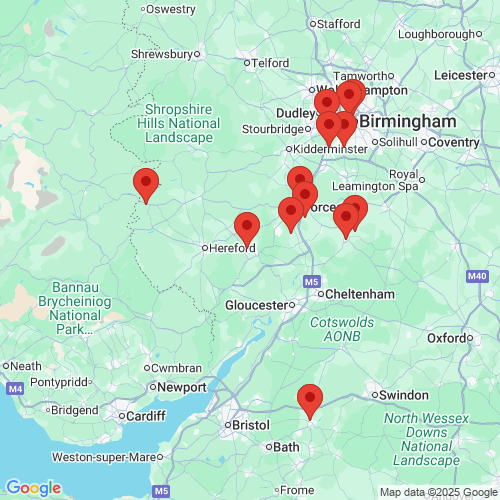 Map of Recent Inspections