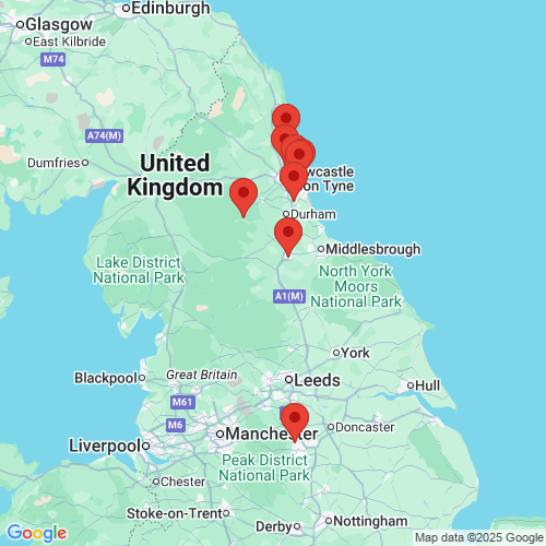 Map of Recent Inspections