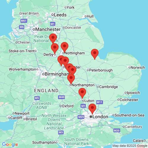 Map of Recent Inspections