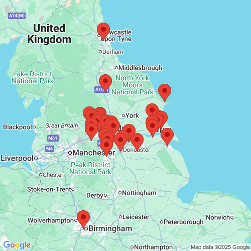 Map of Recent Inspections