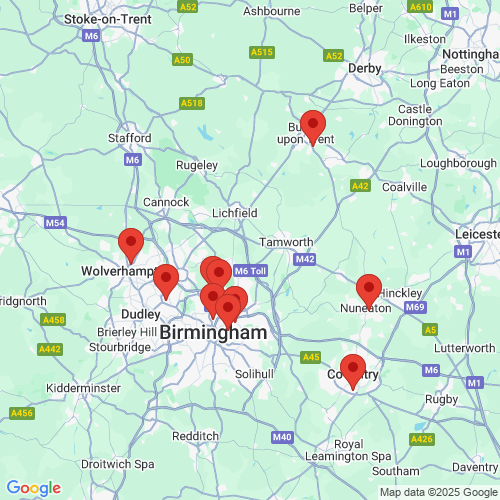 Map of Recent Inspections