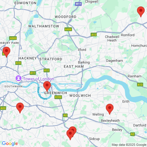 Map of Recent Inspections