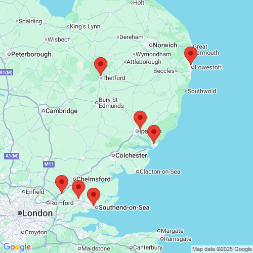 Map of Recent Inspections