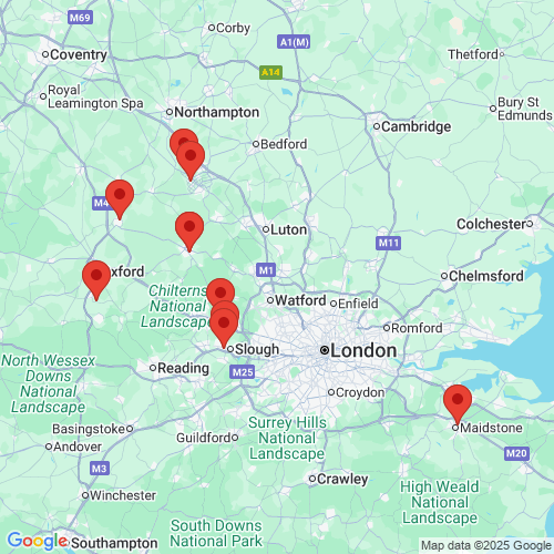 Map of Recent Inspections