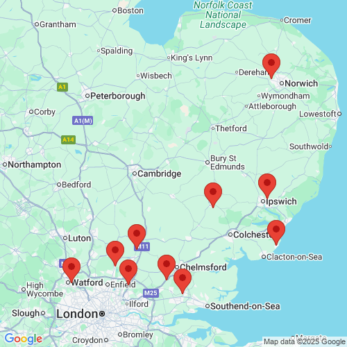 Map of Recent Inspections