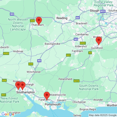 Map of Recent Inspections