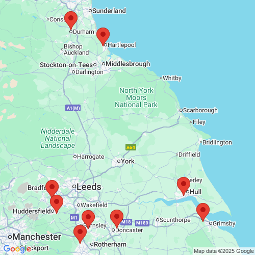Map of Recent Inspections