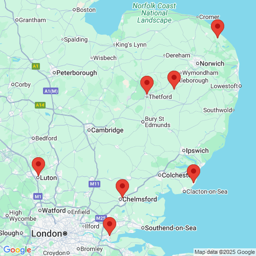 Map of Recent Inspections