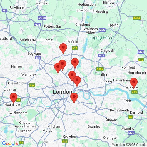 Map of Recent Inspections