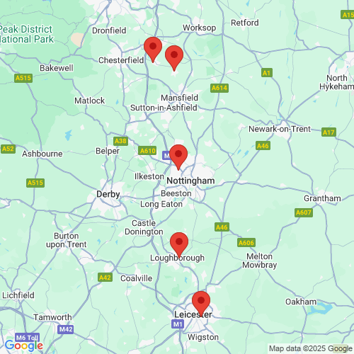 Map of Recent Inspections