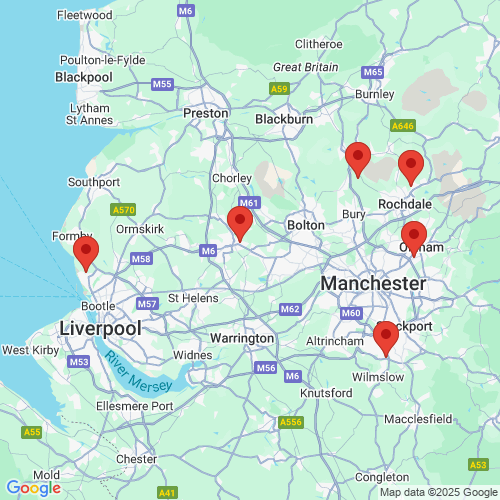 Map of Recent Inspections