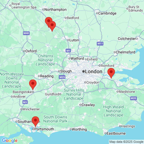 Map of Recent Inspections