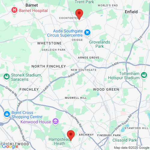 Map of Recent Inspections