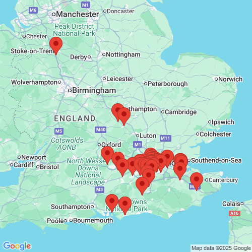 Map of Recent Inspections