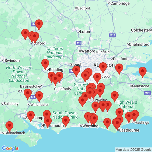 Map of Recent Inspections
