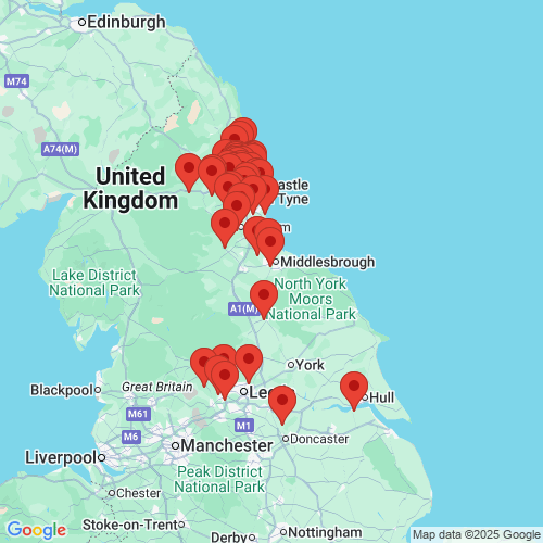 Map of Recent Inspections