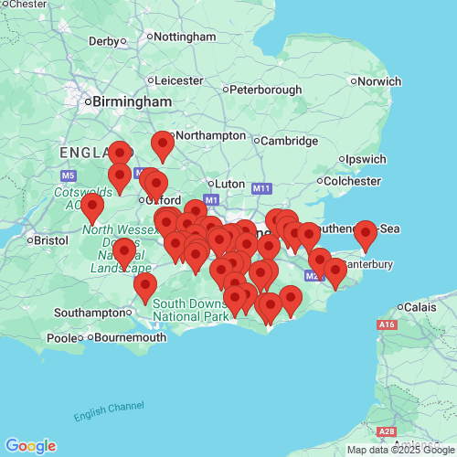Map of Recent Inspections