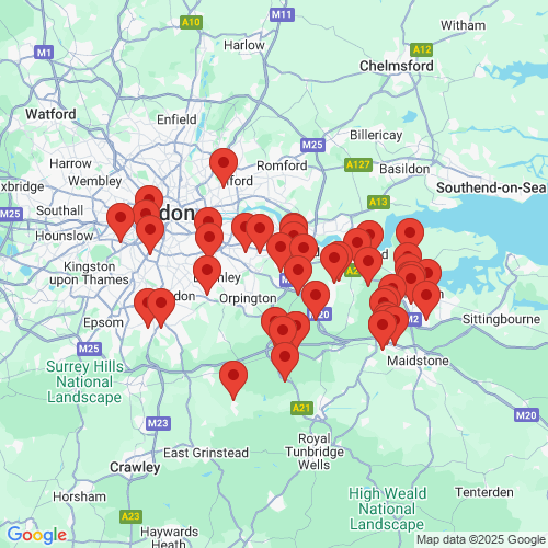 Map of Recent Inspections