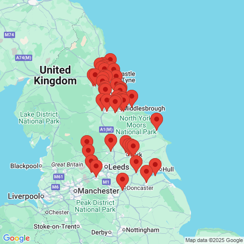 Map of Recent Inspections