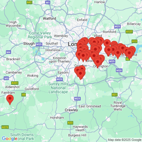 Map of Recent Inspections