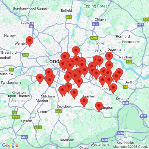 Map of Recent Inspections
