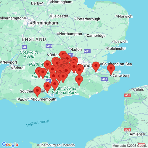 Map of Recent Inspections