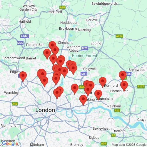Map of Recent Inspections