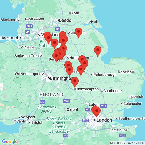 Map of Recent Inspections