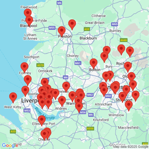 Map of Recent Inspections