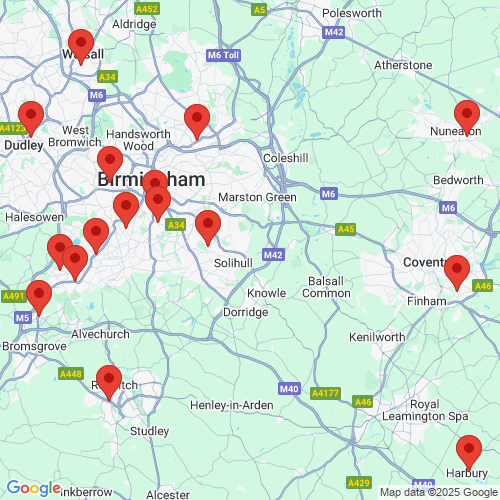 Map of Recent Inspections